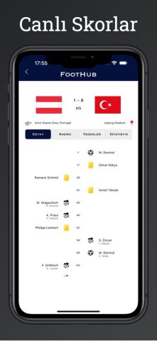 FootHub・Uefa Champions League для iOS — скриншот 2