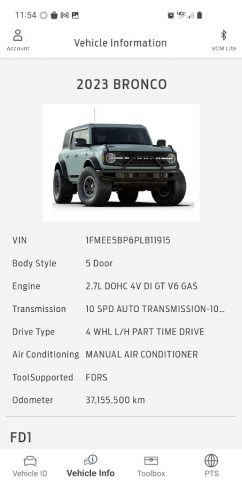 Ford DiagNow для Android — скриншот 2