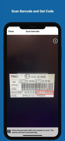 Ford Radio Code для iOS — скриншот 3