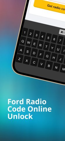 Ford Radio Code Generator для iOS — скриншот 3