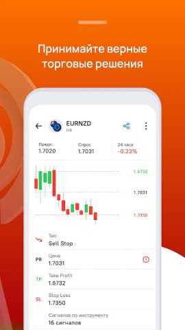 Форекс  сигналы для Android — скриншот 3
