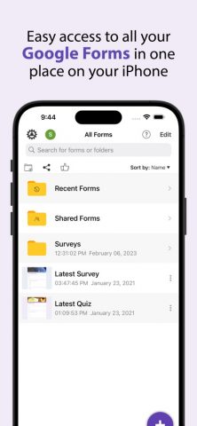 Form for Google Forms для iOS — скриншот 1