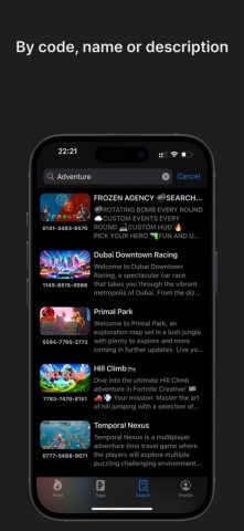 Fortfind для iOS — скриншот 3