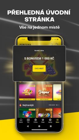 Fortuna Casino для Android — скриншот 2