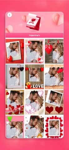Фото любовь и ред для iOS — скриншот 2