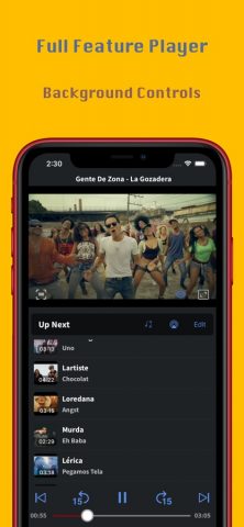 FoxFM — Offline Video Player для iOS — скриншот 2