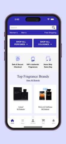 FragranceX.com для iOS — скриншот 3