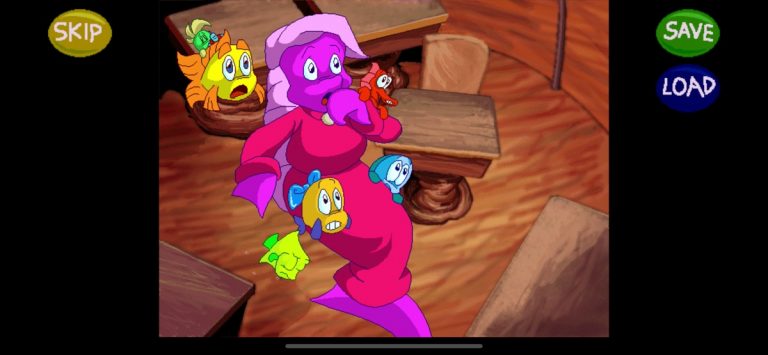 Freddi Fish 2: Haunted School — скриншот 2