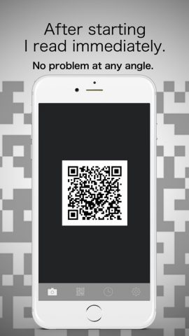Free QR Code Reader simply to scan a QR Code для iOS — скриншот 1