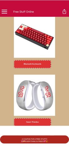 Free Stuff Online — Official для iOS — скриншот 4