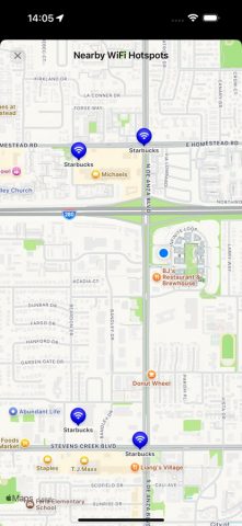Free WiFi для iOS — скриншот 2