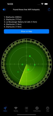 Free WiFi для iOS — скриншот 3