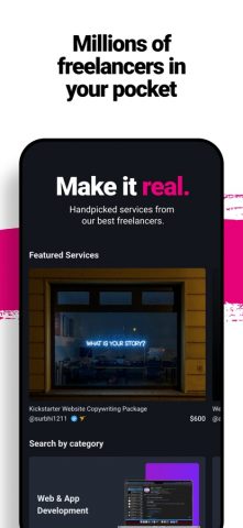 Freelancer — Hire & Find Jobs для iOS — скриншот 2