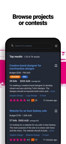 Freelancer — Hire & Find Jobs для iOS — скриншот 4