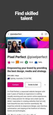 Freelancer — Hire & Find Jobs для iOS — скриншот 5