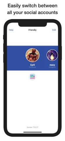 Friendly Social Browser для iOS — скриншот 3