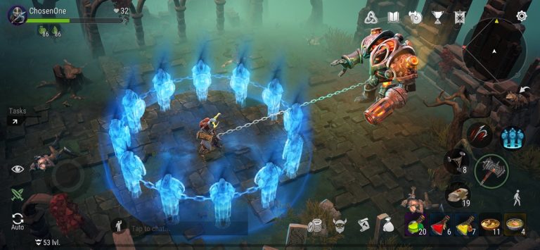 Frostborn: Coop Survival для iOS — скриншот 4