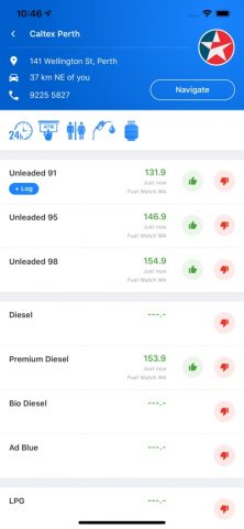 Fuel Map Australia для iOS — скриншот 4