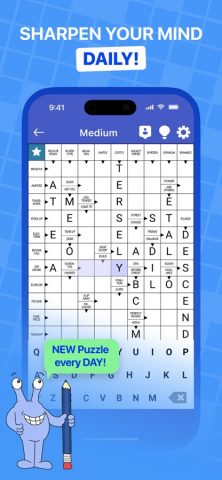 Fun Daily Crossword Puzzles для iOS — скриншот 3