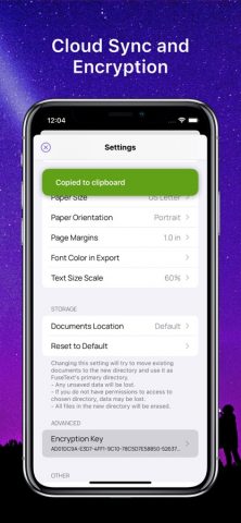 FuseText – Text Editor для iOS — скриншот 4