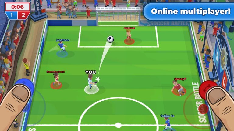Футбол: Soccer Battle для Android — скриншот 1