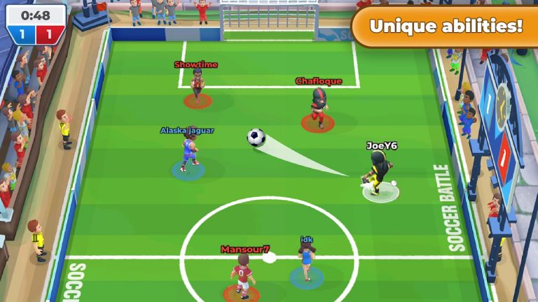 Футбол: Soccer Battle для Android — скриншот 3