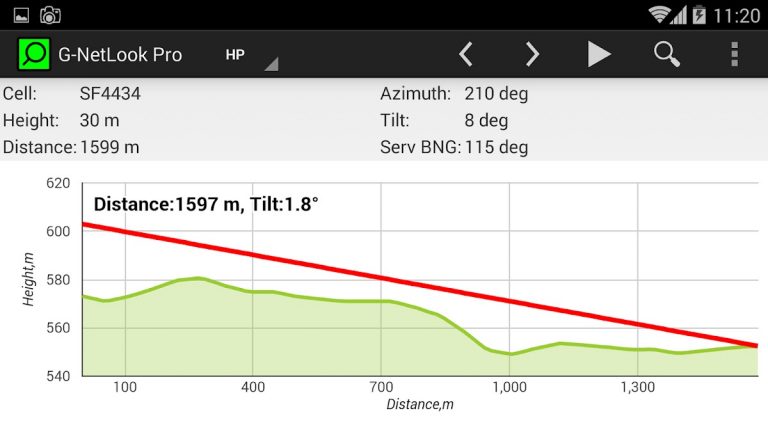 G-NetLook Pro для Android — скриншот 3