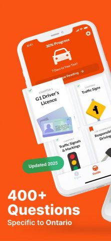G1 Driver’s Test Ontario для iOS — скриншот 1