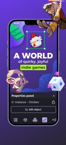 GDevelop — Create & Play Games для iOS — скриншот 1