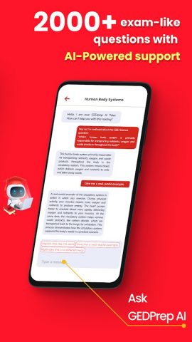GED® Practice Test Prep 2026 для Android — скриншот 3