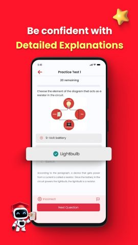 GED® Practice Test Prep 2026 для Android — скриншот 4