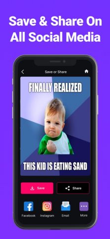 GIF Maker & Meme Creator для iOS — скриншот 5