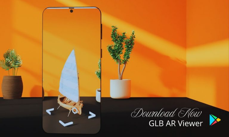 GLB AR Viewer 3D для Android — скриншот 1