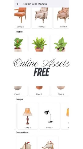 GLB AR Viewer 3D для Android — скриншот 4