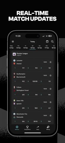 GOAL Live Scores для iOS — скриншот 2