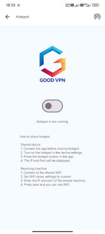 GOOD VPN для Android — скриншот 4