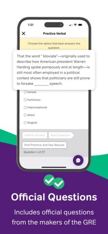GRE Prep & Practice by Magoosh для iOS — скриншот 2