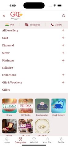 GRT Jewellers для iOS — скриншот 2