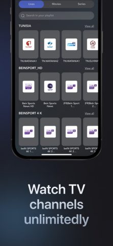 GSE Smart IPTV Player Live TV для iOS — скриншот 5