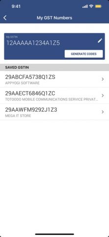 GST App — Search Verify & Save для iOS — скриншот 5