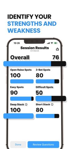 GTO Preflop Wizard Poker AI для iOS — скриншот 5