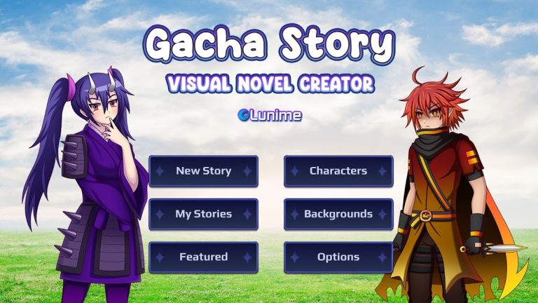 Gacha Story — VN Creator для Android — скриншот 1