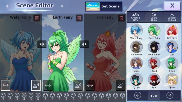 Gacha Story — VN Creator для Android — скриншот 3