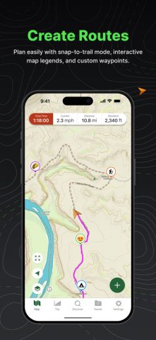 Gaia GPS — скриншот 4