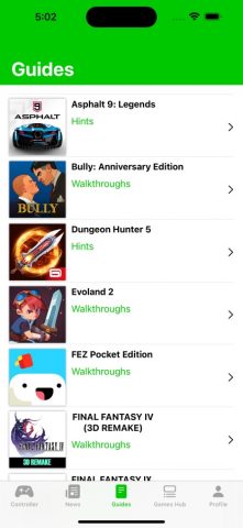 Game Controller Apps для iOS — скриншот 3