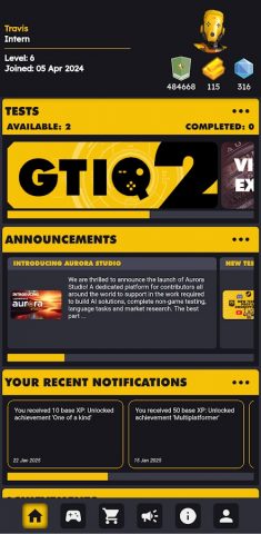 Game Tester для Android — скриншот 1