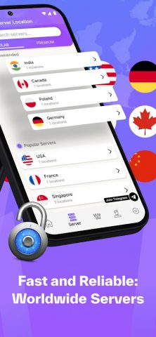 Gaming Master VPN для Android — скриншот 3