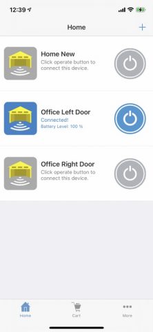 Garage Door Remote Controller для iOS — скриншот 1