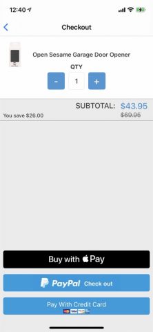 Garage Door Remote Controller для iOS — скриншот 5