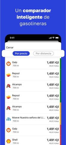 Gasall: Gasolineras España для iOS — скриншот 3
